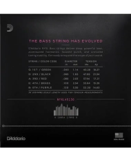 D'Addario NYXL45130 - Set 5 Corzi Bass 45-130 D'Addario - 2