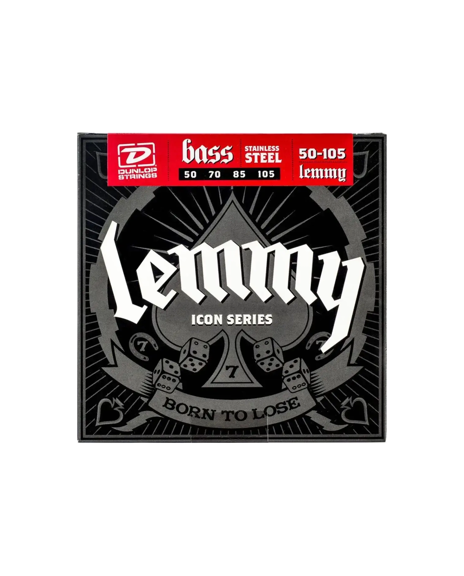 Dunlop LKS50105 Lemmy - Set 4 corzi chitara bass 50-105 Dunlop - 1