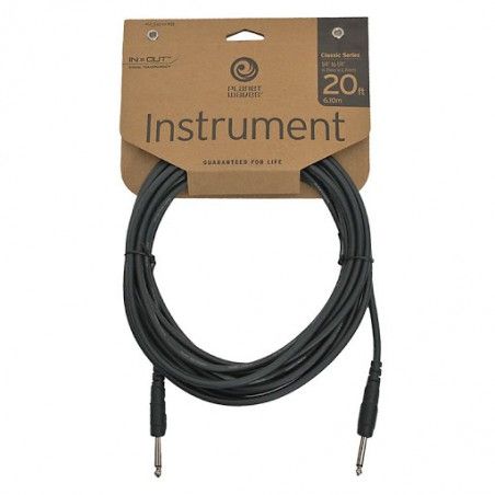 Planet Waves PW-CGT-20 - Cablu Instrument 6M Planet Waves - 1