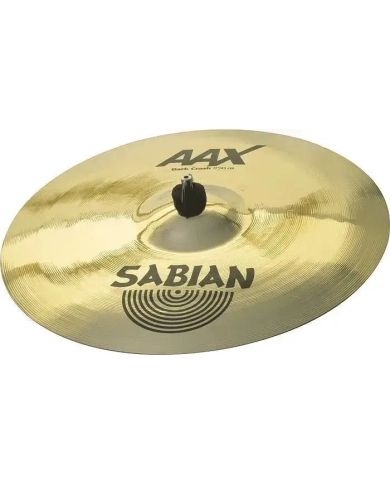 Sabian 16" AAX Dark Crash Brilliant - Cinel Sabian - 1