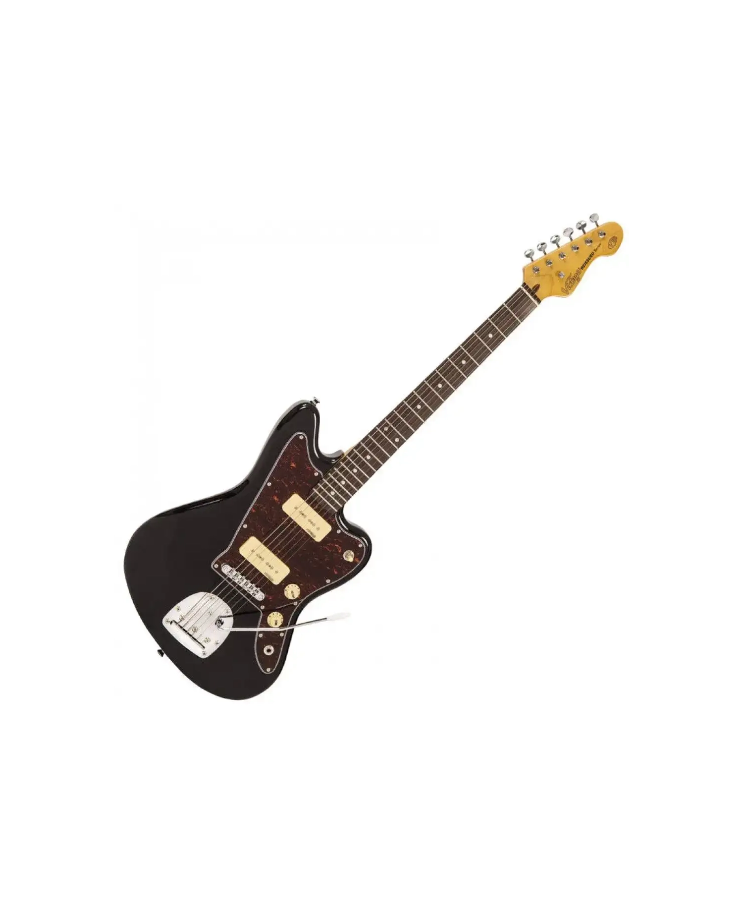 Vintage V65VBK Vibrato - Chitara Electrica Vintage - 3