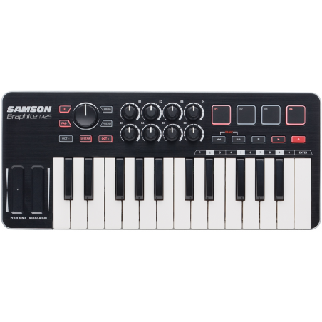 Samson Graphite M25 - Controller MIDI Samson - 1