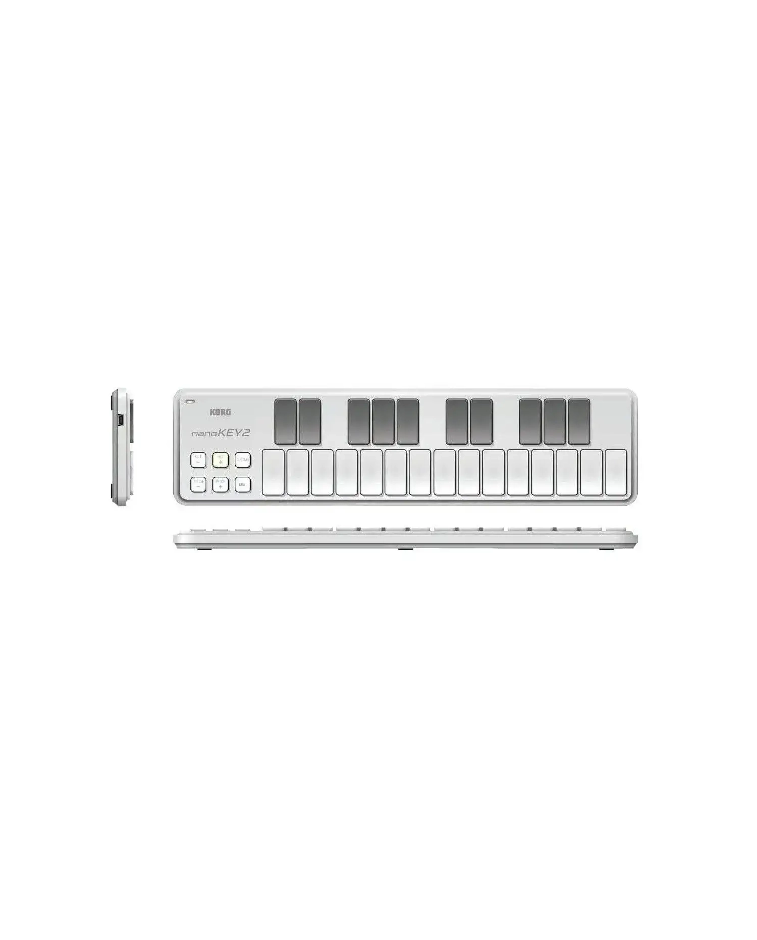 Korg NanoKey 2 White - Claviatură MIDI Korg - 2
