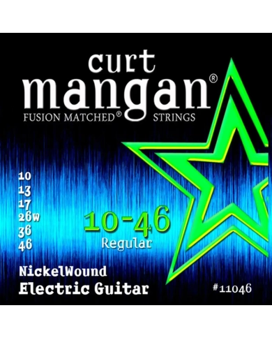 Curt Mangan Nickel Wound 10-46 - Set Corzi Chitara Electrica Curt Mangan - 1