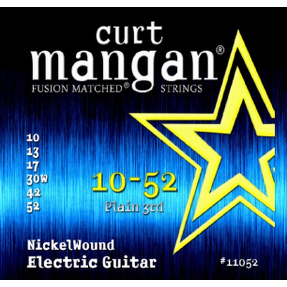 Curt Mangan Nickel Wound 10-52 - Set Corzi Chitara Electrica Curt Mangan - 1
