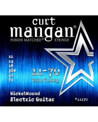 Curt Mangan Nickel Wound 11-70 - Set Corzi Chitara Electrica Curt Mangan - 1