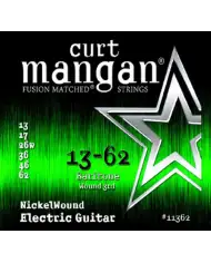 Curt Mangan Nickel Wound 13-62 - Set Corzi Chitara Electrica Bariton Curt Mangan - 1