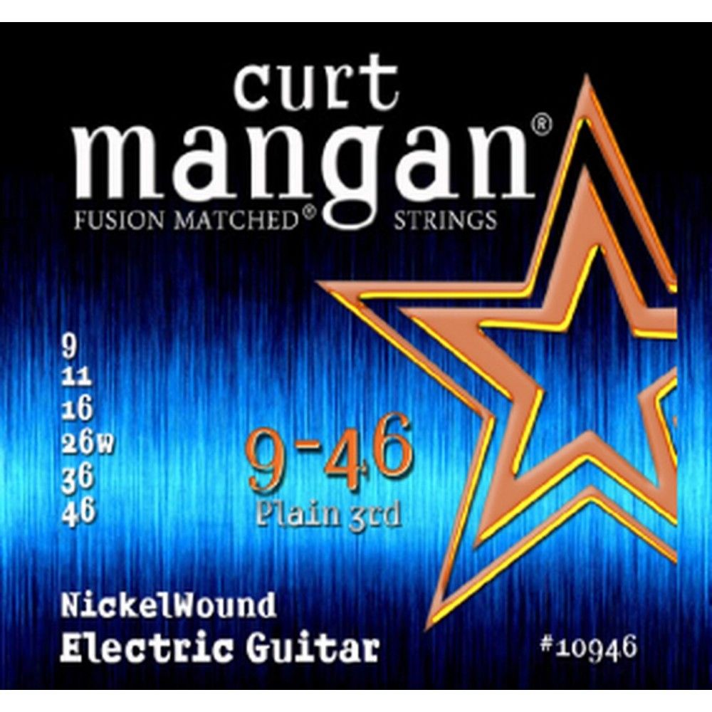 Curt Mangan Nickel Wound 9-46 - Set Corzi Chitara Electrica Curt Mangan - 1