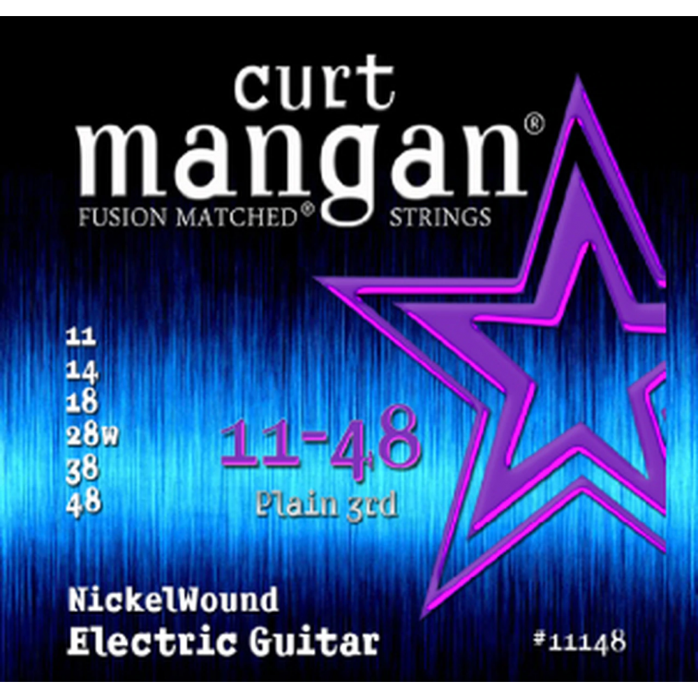 Curt Mangan Nickel Wound 11-48 - Set Corzi Chitara Electrica Curt Mangan - 1