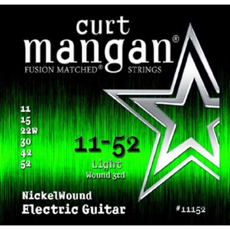 Curt Mangan Nickel Wound 11-52 - Set Corzi Chitara Electrica Curt Mangan - 1