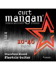 Curt Mangan Stainless 10-46 - Set Corzi Chitara Electrica Curt Mangan - 1