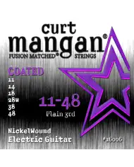Curt Mangan Nickel Wound Coated 11-48 - Set Corzi Chitara Electrica Curt Mangan - 1