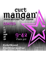 Curt Mangan Nickel Wound Coated 09-42 - Set Corzi Chitara Electrica Curt Mangan - 1