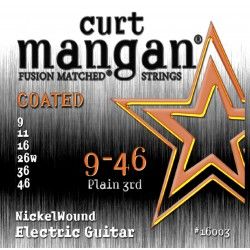 Curt Mangan Nickel Wound Coated 09-46 - Set Corzi Chitara Electrica Curt Mangan - 1