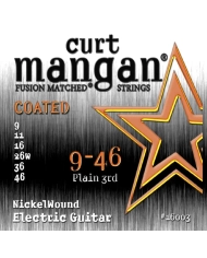 Curt Mangan Nickel Wound Coated 09-46 - Set Corzi Chitara Electrica Curt Mangan - 1