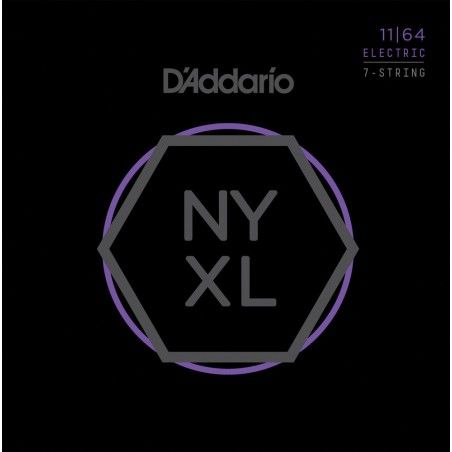 D'Addario NYXL1164 - Set 7 Corzi Chitara Electrica 11-64 D'Addario - 1