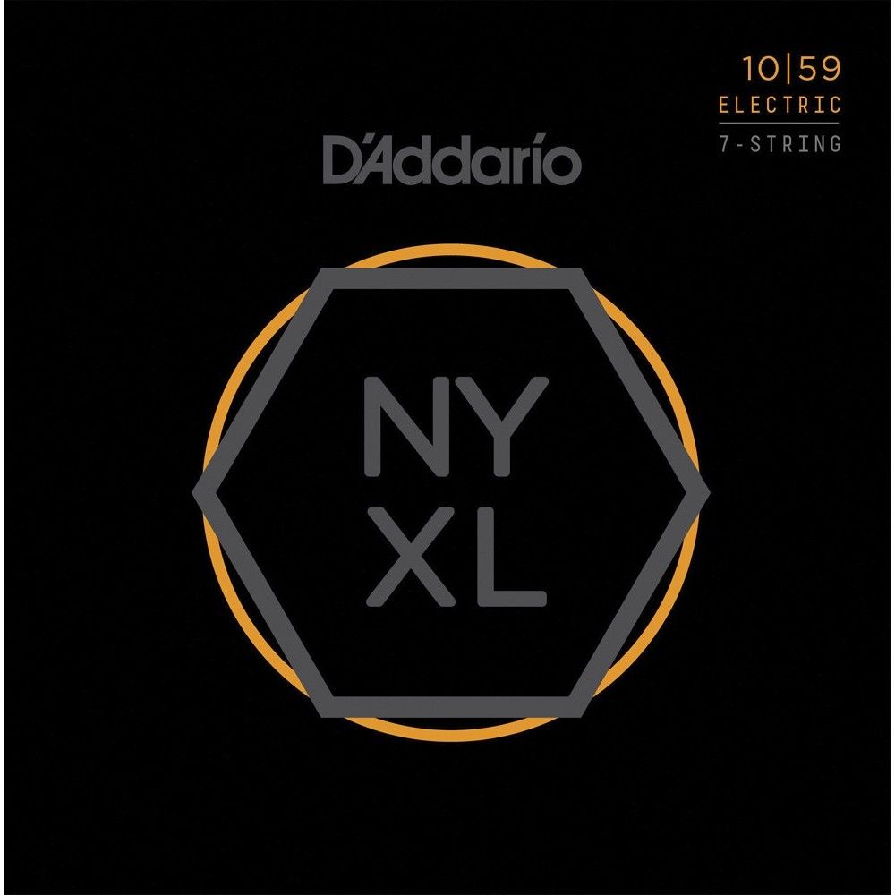 D'Addario NYXL1059 - Set 7 Corzi Chitara Electrica 10-59 D'Addario - 1