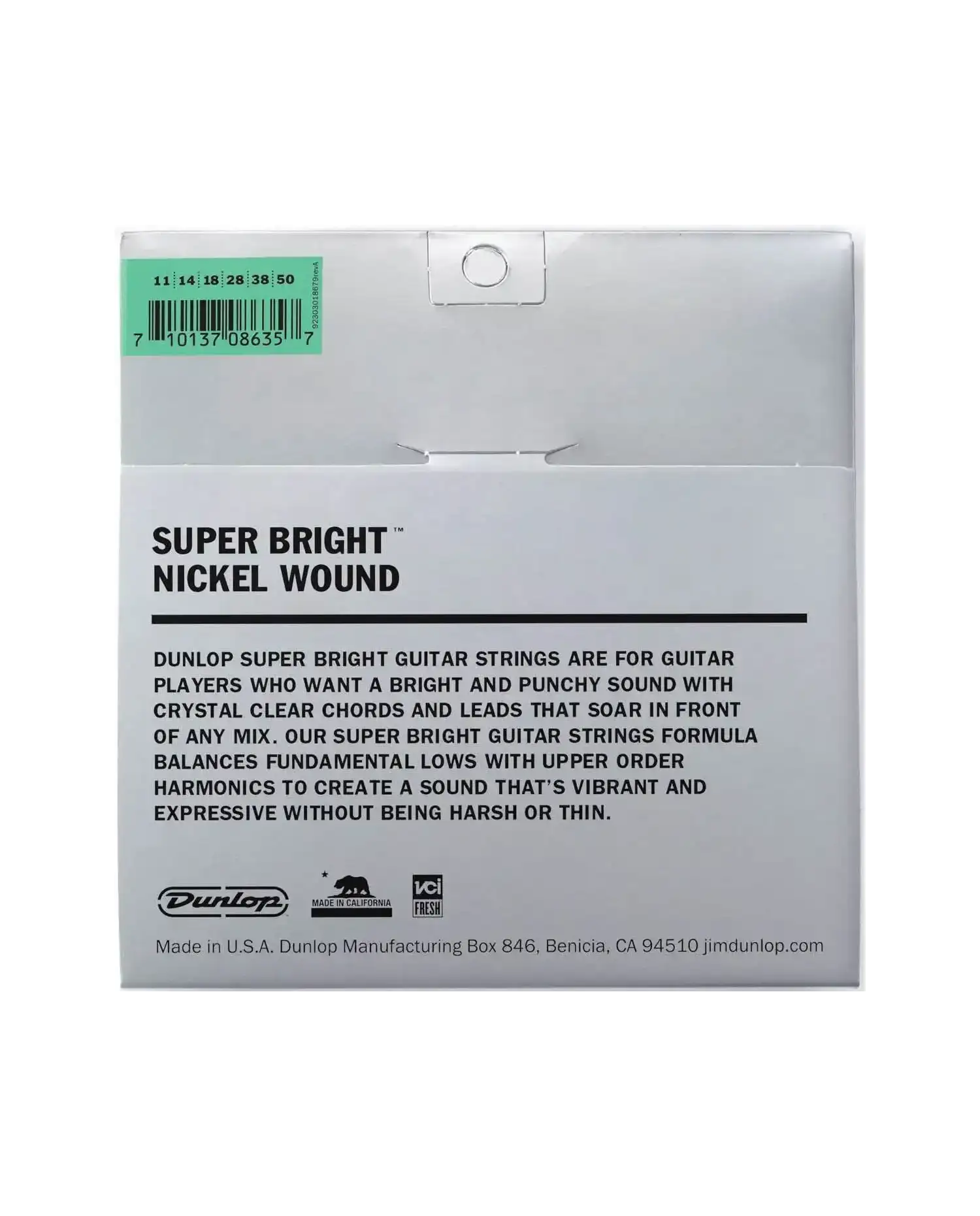 Dunlop DESBN1150 Super Bright  - Set Corzi Chitara 11-50 Dunlop - 2