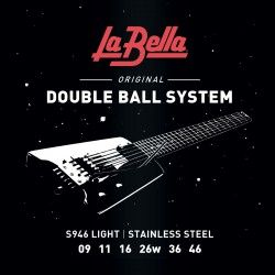 La Bella S946 Double Ball - Set Corzi Chitara Electrica Steinberger 09-46 La Bella - 1