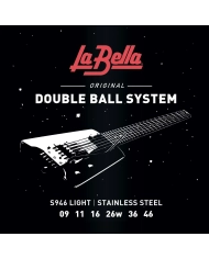 La Bella S946 Double Ball - Set Corzi Chitara Electrica Steinberger 09-46 La Bella - 1