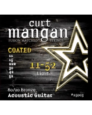 Curt Mangan 80/20 Coated - Set Corzi Chitara Acustica  11-52 Curt Mangan - 1