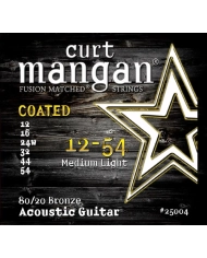 Curt Mangan 80/20 Coated - Corzi Chitara Acustica 12-54 Curt Mangan - 1
