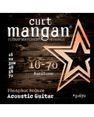 Curt Mangan Ph. Bronze - Set Corzi Chitara Acustica Bariton 16-70 Curt Mangan - 1