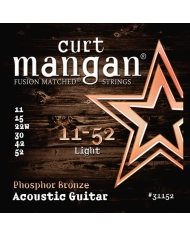 Curt Mangan Phosphor Bronze - Set Corzi Chitara Acustica 11-52 Curt Mangan - 1