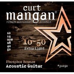 Curt Mangan Phosphor Bronze - Set Corzi Chitara Acustica 10-50 Curt Mangan - 1