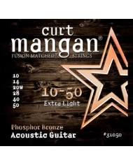 Curt Mangan Phosphor Bronze - Set Corzi Chitara Acustica 10-50 Curt Mangan - 1