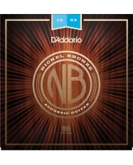 D'Addario NB1253 - Set Corzi Chitara Acustica 12-53 D'Addario - 2