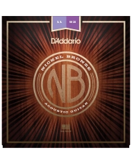 D'Addario NB1152 - Set Corzi Chitara Acustica 11-52 D'Addario - 1
