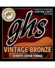 GHS VN-12CL 12 String - Set 12 Corzi Chitara Acustica 10-46 GHS - 1