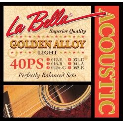 La Bella 40PS - Set Corzi Chitara Acustica 12-52 La Bella - 1