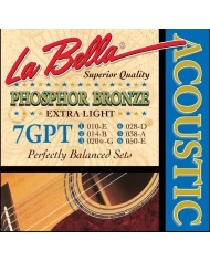La Bella 7GPT - Set Corzi Chitara Acustica 10-50 La Bella - 1