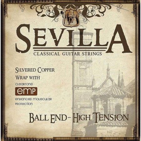 Cleartone Sevilla Treated Classical High Tension Ball End - Set Corzi Chitara Clasica Cleartone - 1