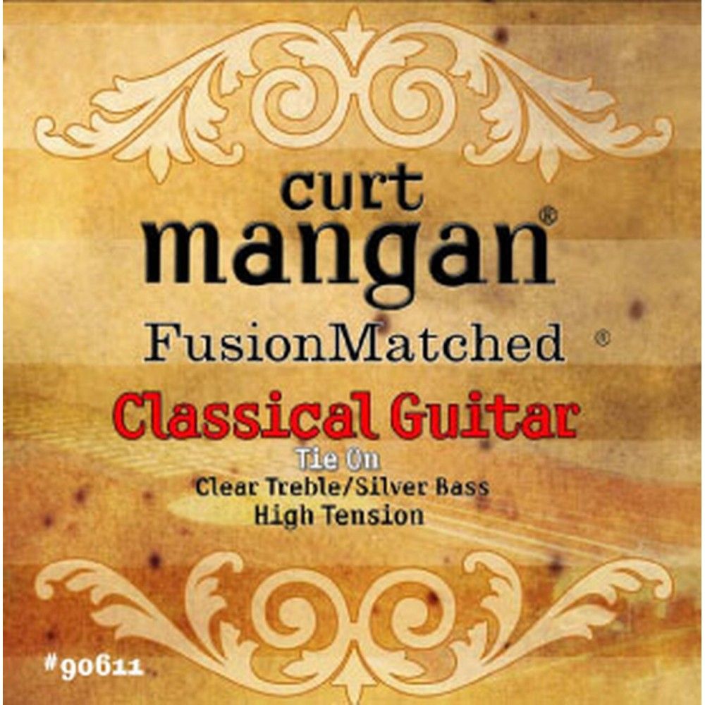 Curt Mangan Classical Clear/Silver High tension - Set Corzi Chitara Clasica Curt Mangan - 1