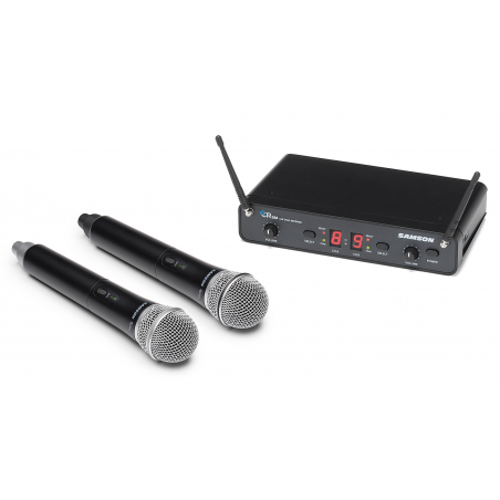 Samson CR288 Handheld cu microfoane Q6 (I) - Sistem Wireless Cu Microfon Samson - 1