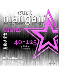 Curt Mangan Nickel Light Coated - Set 5 Corzi Chitara Bass 40-125 Curt Mangan - 1