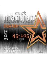 Curt Mangan Nickel Wound Light Coated - Set 4 Corzi Chitara Bas  45-105 Curt Mangan - 1
