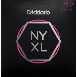 D'Addario NYXL45100 - Set 4 Corzi Chitara Bass 45-100 D'Addario - 1