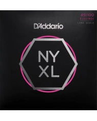 D'Addario NYXL45100 - Set 4 Corzi Chitara Bass 45-100 D'Addario - 1