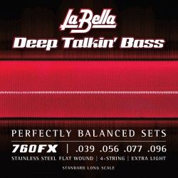 La Bella 760FX Stainless - Set Corzi Chitara Bas  39-96 La Bella - 1