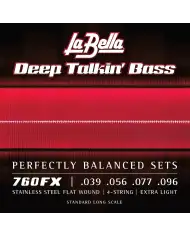 La Bella 760FX Stainless - Set Corzi Chitara Bas  39-96 La Bella - 1