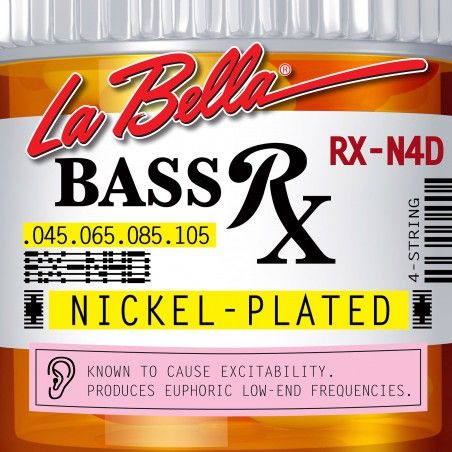 La Bella RX-N4D - Set Corzi Chitara Bass 45-105 La Bella - 1
