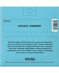 Dunlop DUQ302 Concert-4 - Set Corzi Ukulele Concert Dunlop - 2