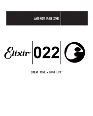 Elixir Anti-Rust PS 022 Single - Coarda Chitara Electrica Elixir - 1