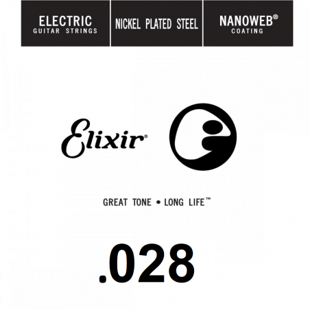 Elixir Electric WND 028 Single - Coarda Chitara Electrica Elixir - 1