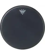 Remo Ambassador Black Suede 14" - Fata toba Remo - 1