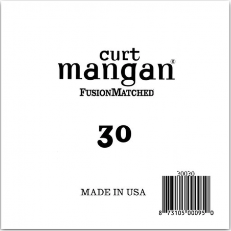 Curt Mangan Nickel Bass Coated Single 30 - Coarda Chitara Bass Curt Mangan - 1